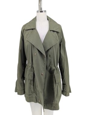30147 NEW Gap Utility Army Jacket Green size Small hipster military casual fall